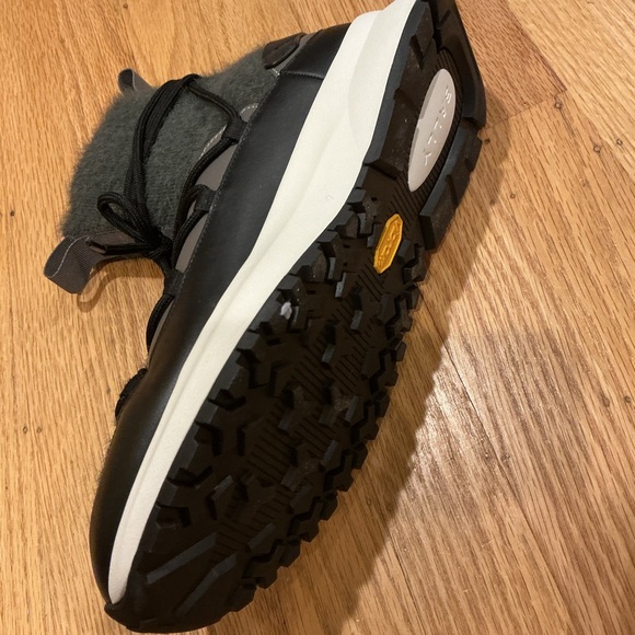 NWOT BALLY Women Stylish Black and Gray High-Top Boots, Size EU 40 US 9.5 - Picture 3 of 6